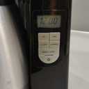 BLACK+DECKER 12-Cup Thermal Programmable Coffee maker, Brew Strength Selector, Auto-clean, Black and Silver