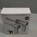 Car Vacuum Cordless: 12000Pa 2 in 1 Handheld Vacuum & Blower - Hand Vacuum Portable Cordless with Led Light, Multi-Nozzles for Car, Home, Office, Pet, Hair White (Power Bank Not Included)