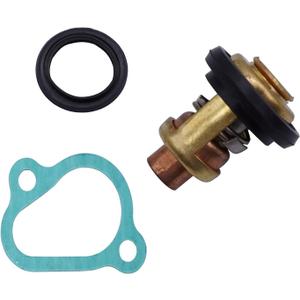 Outboard Thermostat kit BF20hp Thru 130hp 19300-ZV5-043 with Gasket 19351-ZV5-000 Replaces Honda