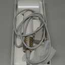 Hair Dryer, 1500W High Speed 110000 RPM Blow Dryer with Plasma Tech (Positive+Negative Ionic), LCD Display, 5 Modes, Thermo-Control, Low Noise, Fast Drying Travel Hair Dryer for Home or Travel(White)