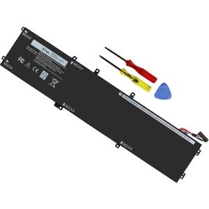 DMKAOLLK 97Wh 6GTPY Battery for Dell XPS 15 9560 9570 9550 7590 Precision 5510 5520 5530 5540 Vostro 7500 7590 Series 4GVGH GPM03 1P6KD 5XJ28 M2X4 P56F P56F001 11.4V