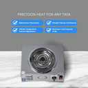 Cadco Hot Plates Use & Care Manual Models CDR-1T, CDR-2C, LKR-220, CSR-1CH, CSR-1T, CSR-2C & CSR-3T CSR-3T 14" Electric Portable Countertop Hi-Power Hot Plate with One Tubular Burner, Stainless Steel, 220 Volts