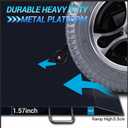 Wheelchair Scale with Dual Ramp for Home use 1000x0.2lb,Portable Medical Weighing Scale