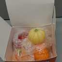 8 Pcs Pumpkin Shaped Candle Soy Scented Thanksgiving Pumpkin Tealight Candles Handmade Wax Home Party Thanksgiving Table Decor