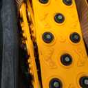 Qoosea Universal Snow Chains 6Pcs Heavy-Duty Wide-Track Tire Chains for SUV & Car Thickened Wear-Resistant TPU Anti-Slip Chains for Tires with Reinforced Structure in Winter Ice & Snow Conditions