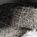 Bird Netting for Garden 25 x 100 FT Heavy Duty Black Garden Netting for Fruit Trees, Chicken Coop, Pond, Blueberry Bushes, Poultry & Deer Netting, HDPE Plant Protection Net Fence with Ties
