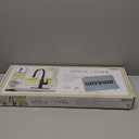 Havin Black Kitchen Faucet with Pull Down Magnetic Sprayer, High Arc Stainless Steel Material, with cUPC Ceramic Cartridge,with 10" Deck Plate,Fit for 1 or 3 Holes Kitchen Sink or Laundry Sink,Black