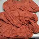 Sampeel Womens Square Neck Long Sleeve Fall Dresses Casual Babydoll Sweater Dress Size, Caramel, L