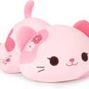Onsoyours Original Sakura Cat Plush Cute 13 inch Kitten Stuffed Animal Soft Pillow Pink Kawaii Kitty Plush Toy Gift for Kids & Adults (Sakura Cat, 13")