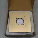 Replacement for Delta 13/14 Series Shower Trim Kit, Compatible with Delta R10000 Tub Shower Faucet Set, Brushed Gold Shower Head and Handle Set,Champagne Bronze (Cartridge and Valve Not Included)