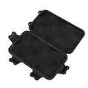 Waterproof Shockproof Box, Plastic Tool Box Enclosure Airtight Survival Case Container Storage Travel Sealed Containers Carry Box for Camping Fishing Hiking Outdoor