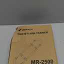 Merach Twister Arm Trainer, Adjustable Power Twister Bar, Chest Workout Equipment for Men, Portable Upper Body Workout Machine, Detachable Spring Resistance Home Fitness Equipment (Blue)