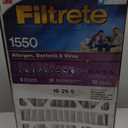Filtrete 16x25x5 AC Furnace Air Filter, MPR 1550, MERV 12, Fits Honeywell & Trion AirBear, CERTIFIED Asthma & Allergy Friendly, Electrostatic Air Filter, 1-Pack (actual size 15.75 x 24.13 x 4.88)