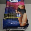 Stylish Maximum Black Incontinence Underwear by TENA