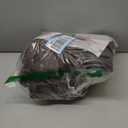 Couch Cushion Covers Leather-Look 3PC Stretch Extra Large Sofa Seat Slipcover Sets Individual Couch Seat Cushion Cover, Pet-Friendly, Non-Slip, Easy Fit - Dark Brown