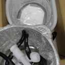 GANIZA Food Processors, Electric Chopper with Meat Grinder & Veggie Chopper - 2 Bowls with Powerful Copper Motor - Includes 2 Sets of Bi-Level Blades for Baby Food/Meat (Blue, 8 Cup+8 Cup)