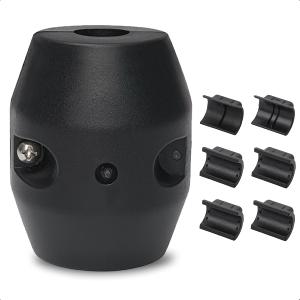 18.35oz(1.15lb) Pull Down Faucet Weight Ball, Kitchen Sink Pull Out Sprayer Gravity Ball Replacement Part, Universal Bathroom Basin Sink Stainless Steel & Braided Hose