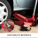 2PCS Car Floor Jack Handle Bolts, 3 Ton 4 Ton Horizontal Floor Jack Pressure Rod Fixed Screws for Hydraulic Top Handle, Car Floor Jack Tiny Spare Parts Screw Replacement