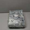 5x7 Machine Washable Area Rug, Ultra Soft Low-Pile Boho Vintage Carpet, Non-Slip Indoor Rug for Living Room, Bedroom (Gray) (Grey)