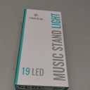 Vekkia Rechargeable Music Stand Light - Clip - on for Musicians' Piano, 9 - Level Dimmable, Portable, USB - C, for Piano, Orchestra, Podium, Easel