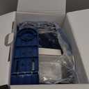 Bird Feeder with Camera Solar Powered - Smart Bird Feeder Camera 2K HD Live Stream, 5MP Photos, AI Identification for Backyard, 2.4Lb Large Capacity, Gifts for Mom Dad, Blue