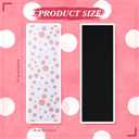 Konohan 2 Pcs Magnetic Wallpaper for Lockers 12" x 36" Removable Magnetic Wallpaper Decorative Locker Accessories for University(Dot)