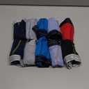 Hanes Boys' Underwear, Boxer Briefs for Boys and Toddlers, Soft Cotton, 7 and 10 Packs (Grey/Blue/Black/Red) XL
