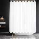Ivilon Drapery Window Curtain Rod - End Cap Style Design 1 Inch Pole. 72 to 144 Inch Color Black