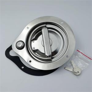 MS200 Stainless Steel Flush D-Ring Locking Handle with D Ring Latch