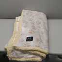 Luciphia Waterproof Pet Blankets Whith Paw Print for Couch Sofa Bed Cover, Liquid Pee Proof Soft Fluffy Dog Blanket Washable, Reversible Furniture Protection Puppy Cat, Khaki, Large65" x 57"