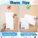 Resurhang 12 Pcs 480 Sheets Music Teacher Gifts Music Sticky Notes Bulk Cute Musical Note Pads 480 Sheets Funny Memo 6 Styles for Party Favor Musical Message Reminder Home Supplies School Office