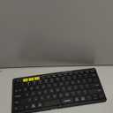 Samsers FullSize Foldable Bluetooth Keyboard, KF08S Wireless Folding Keyboards with PU Leather Cover, Portable Travel for iPhone iPad Smartphone Tablet Laptop, Android Windows Mac OS, Black