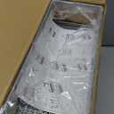 Meangood Shower Caddy, Silver Hanging Shower Caddy Organizer 10.4" x 4.5" x 22.04" Over Shower Head Big Capacity for Shampoo, Conditioner with Hooks for Razor/Sponge