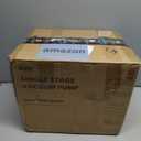 Orion Motor Tech AC Vacuum Pump and Gauge Set, 1/3 hp 4 cfm Vacuum Pump Manifold Gauge Kit with Leak Detector 3 Hoses & Accessories for R134a R12 R22 R502, A/C Vacuum Pump Kit for Auto HVAC Systems. Oil has leaked and the item is stained.