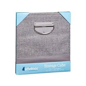 Whitmor Collapsible Cube Space Dyed Polyester