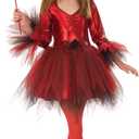 Rubies Classic Devil Costume for Kids Girl's Small