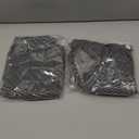 Lmaray Incontinence Care Trousers 2 Packs, Catheter Leg Bag Shorts, Urinary Incontinence Supplies for Men, Compatible with Nephrostomy, Foley, Suprapubic & Biliary Catheters (2XL(Men's))