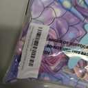 Mermaid Gymnastics Leotards for Girls 4-13 Years Old Toddler Kids Dance Tumbling Outfit Matching Shorts Set Birthday Gifts (8-9 Years, Sk36)