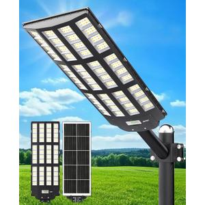JAYNLT Y-16000W Solar Street Lights Outdoor,Parking Lot Lights Commercial, 6XL