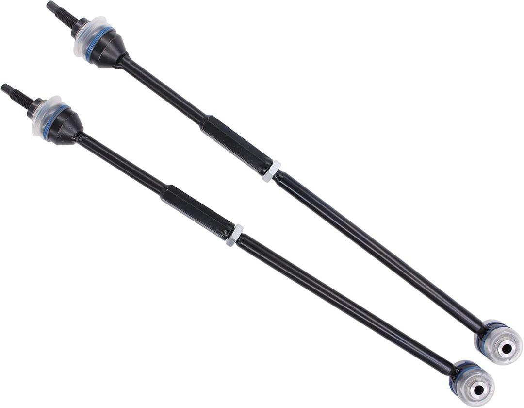 NewYall Rear Left and Right Steering Tie Rod End for Ford Thunderbird 2002-2005, Jaguar F-Type 2014, S-Type 2001-2008, XF 2009-2013, XFR/XKR 2010-2014, XJ 2005-2013, XJ8/XJR 2004-2009, XK 2007-2014