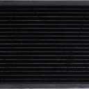 24x16 Non Slip Heavy Duty Rubber Door Mat - Small Indoor Welcome Mat for Entryway Dirt Trapper (1, Black)