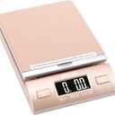 Accuteck Gold 86Lbs Digital Shipping Postal Scale with Batteries and AC Adapter
