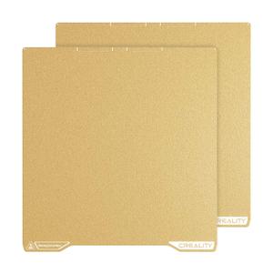 Creality K2 PEI Build Plate, Double Sided Textured Printing Surface, 293x270mm Spring Steel Build Plate with Wipe Nozzle Design for K2 3D Printer | Ultra-High Adhesion & Wide Compatibility