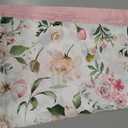 12 Pcs Floral Cloth Napkins 20'' x 20'' Washable Dinner Tea Party Napkins for Kitchen Party Wedding Restaurant Indoor Outdoor Botanical Fresh Spring Summer, 20.1" x 20.1"