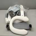 Potty Training Seat SKYROKU Potty Training Toilet with Step Stool Ladder, for Kids Boys Girls Toddlers - Comfortable Safe Potty Seat with Anti-Slip Pads Ladder 8838-Grey