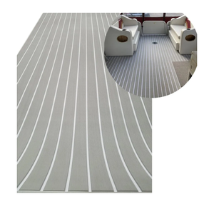 Boat Flooring EVA Foam Boat Floor Decking Sheet Self-Adhesive Non-Slip Boat Carpet Marine Deck Flooring Mat for Boats Yacht Swimming Platform RV Floor Kayak Surfboard Golf Cart 94.5"× 35.4"
