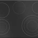 GE WB62X31946 Range Main Top, Glass Cooktop, Black, Standard Size