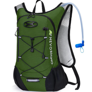 NEVO RHINO Hydration Backpack, 18L Multipurpose Hiking Backpack with 3L Water Bladder, Water Backpack Insulated Hydration Pack Ideal for Hiking and Cycling