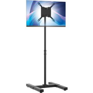 CTA Height Adjustable TV Stand  CTA VESA-Compatible Universal Floor Stand for TVs & Monitors 13-42-inch up to 44 lbs. - Black (ADD-DMHA)