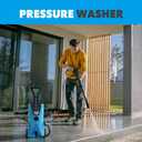 Pulsar PWE2001V Electric Portable High Pressure Washer, PSI 2000, Cleans Cars/Fences/Patios
